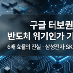 구글 터보퀀트 발표에 따른 삼성전자와 SK하이닉스 주가 하락 및 반도체 슈퍼사이클 지속 가능성 분석 썸네일 이미지