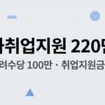 2026년 희망리턴패키지 특화취업지원 220만원 수당 및 교육 로드맵 요약 이미지